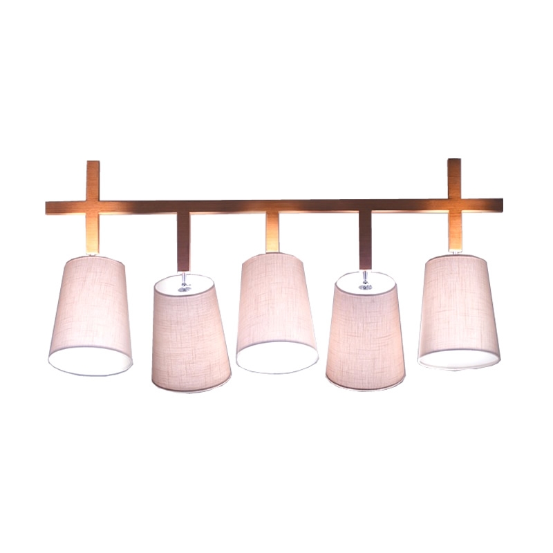 Mobile 5 cúpulas Pendentes Duo Light & Design